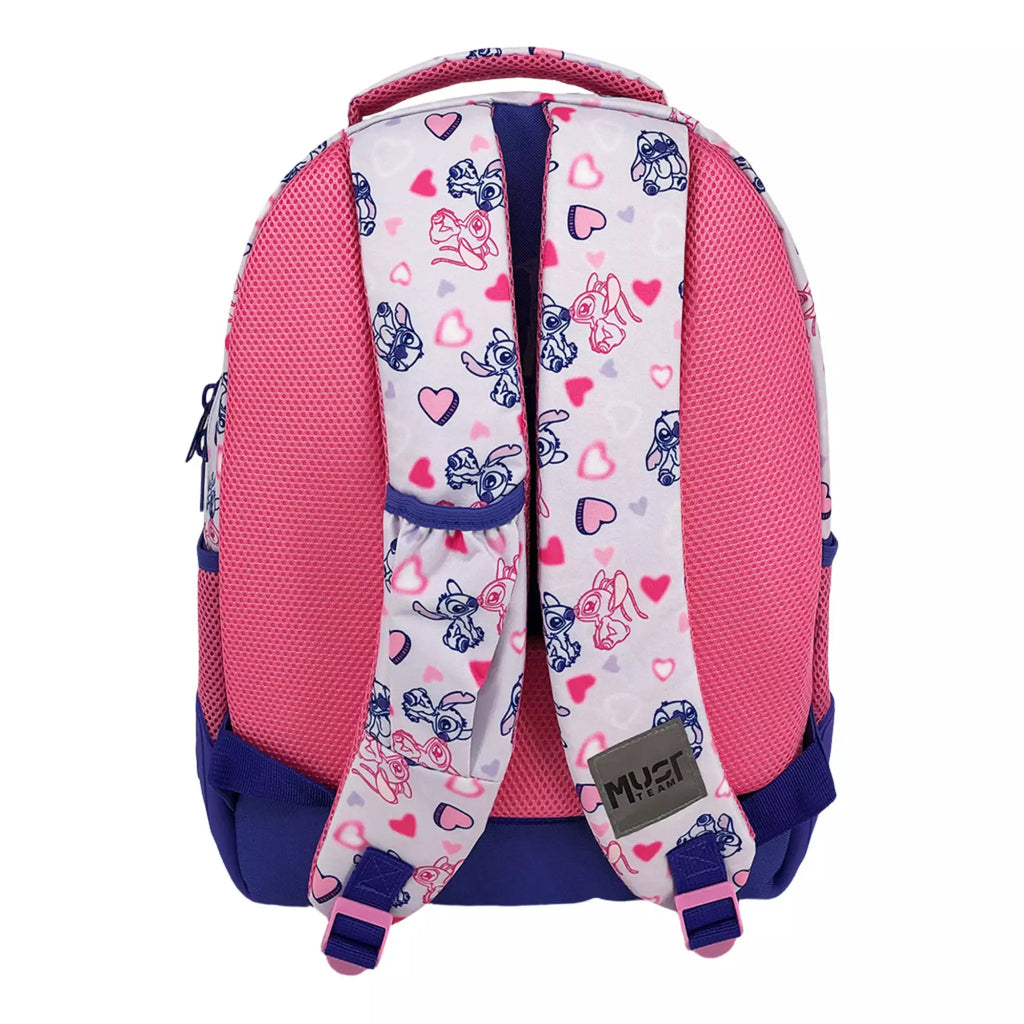 Σχολική Τσάντα Πλάτης Δημοτικού Disney Stitch – Angel Ohana Must Team 3 Θήκες 000565773