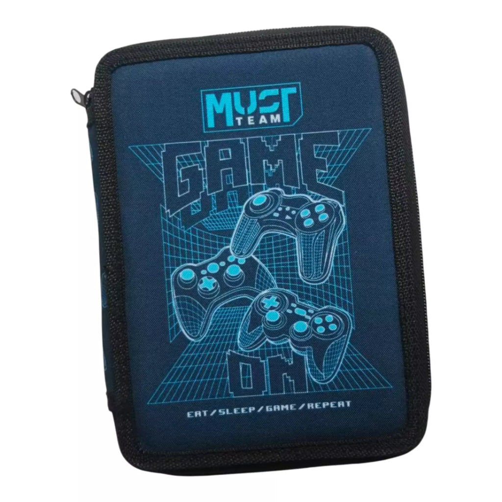 Σχολική Κασετίνα Διπλή Γεμάτη Must Team Game On 000587242