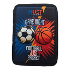 Σχολική Κασετίνα Διπλή Γεμάτη Must Team Football Vs Basketball 000587580