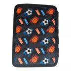 Σχολική Κασετίνα Διπλή Γεμάτη Must Team Football Vs Basketball 000587580