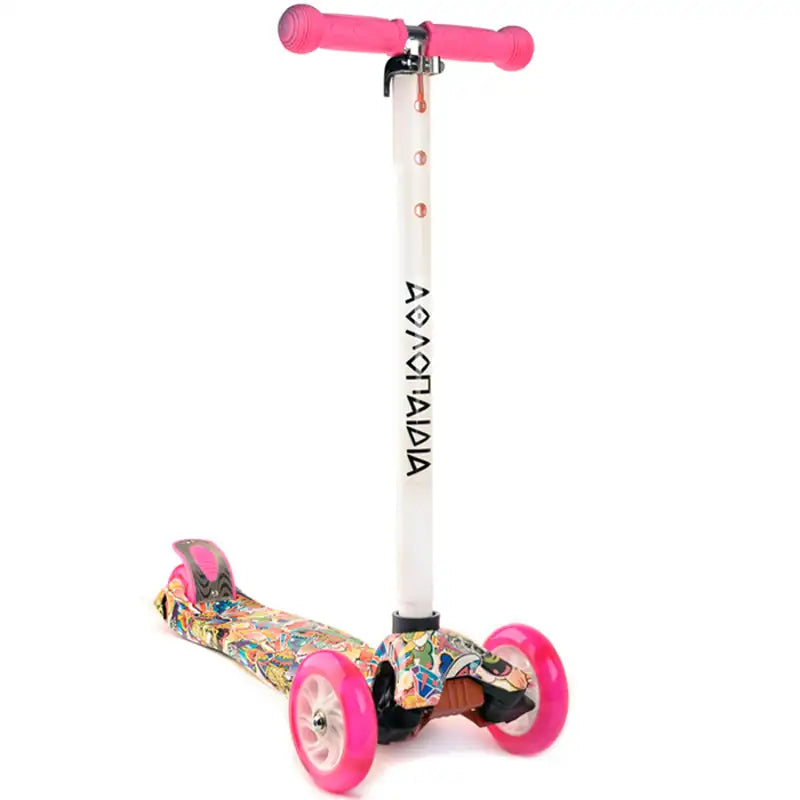 Αθλοπαιδιά Πατίνι (Scooter) 3τροχο Με Φωτιζόμενα Ροδάκια #10 (002.61210-10)