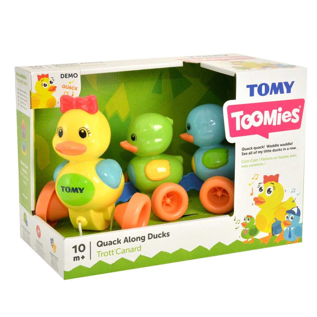Tomy Toomies Βρεφικό Παιχνίδι Παπάκια Στη Σειρά Για 10+ Μηνών 1000-14613