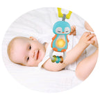 Baby Clementoni Βρεφική Ηλεκτρονική Κουδουνίστρα Πιγκουίνος Για 3+ Μηνών 1000-17331