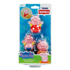 Tomy Toomies Βρεφικό Παιχνίδι Μπάνιου Οικογένεια Peppa Pig Squirters Για 18+ Μηνών 1000-73105