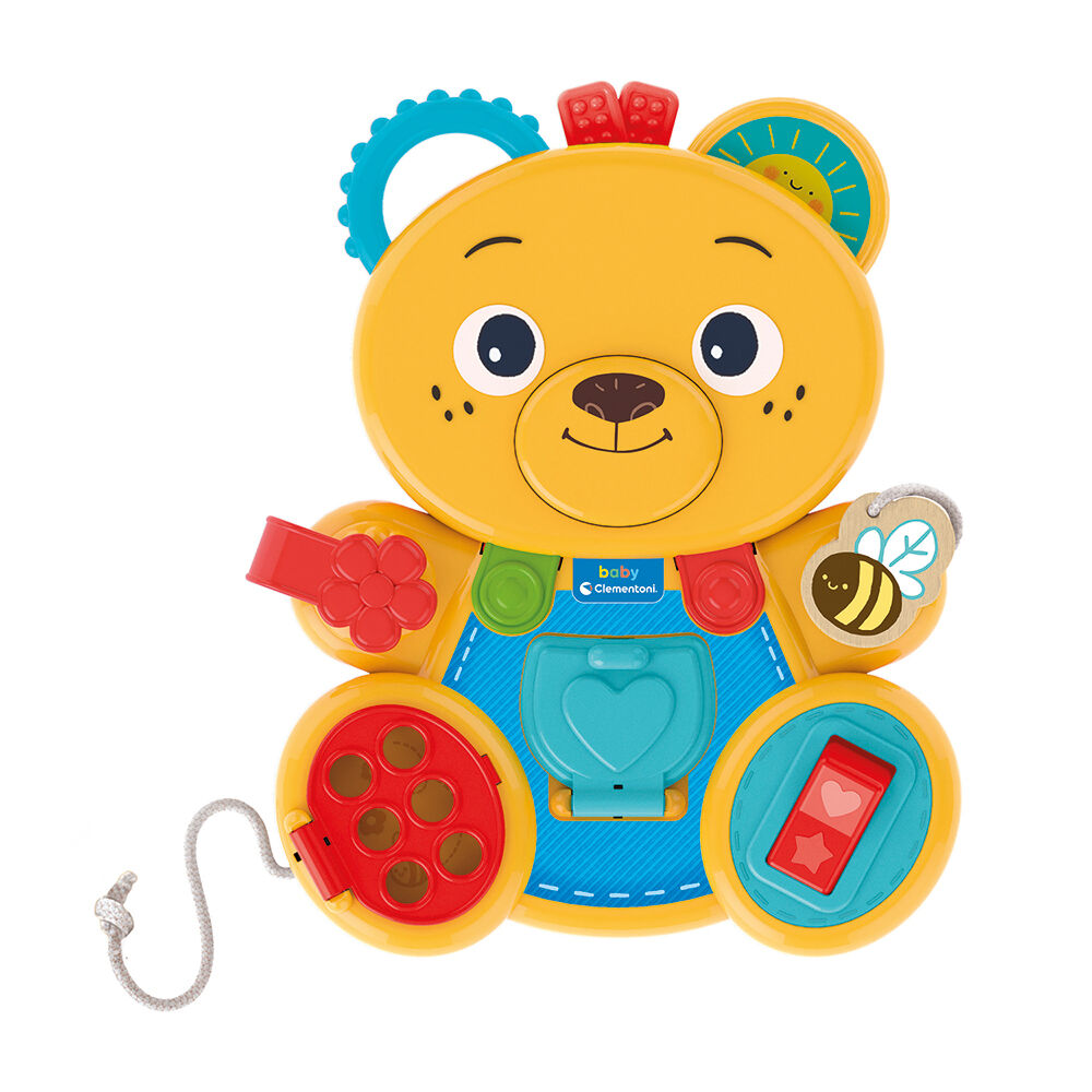 Baby Clementoni Βρεφικό Παιχνίδι Baby Bear Για 12+ Μηνών 1000-17856