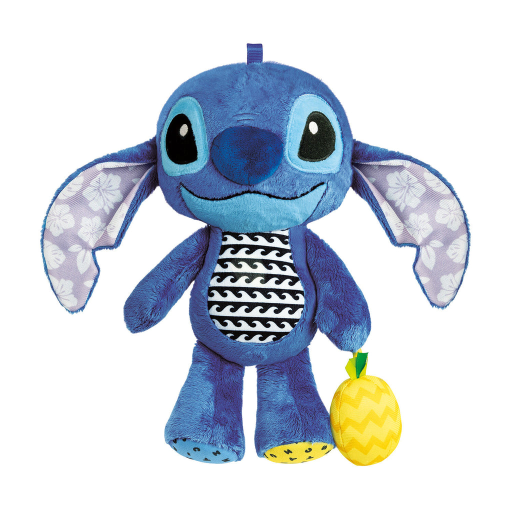 Disney Baby Βρεφική Χνουδωτή Κουδουνίστρα Stitch Για 6+ Μηνών 1000-17918