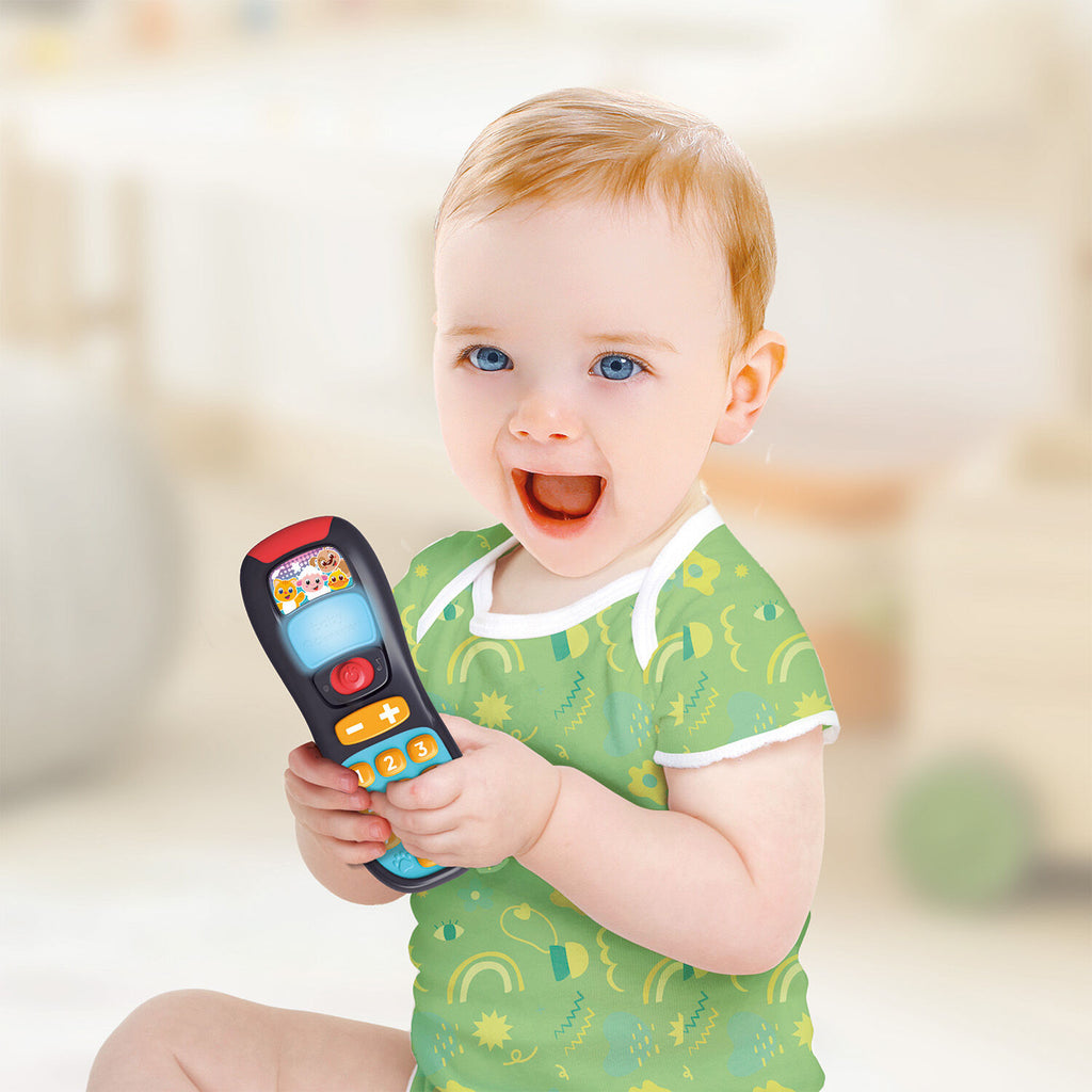 Baby Clementoni Βρεφικό Εκπαιδευτικό Παιχνίδι Τηλεκοντρόλ - Μιλάει Ελληνικά - Για 10-36 Μηνών 1000-63425