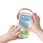 Baby Clementoni Βρεφικό Εκπαιδευτικό Παιχνίδι Ραδιοφωνάκι - Μιλάει Ελληνικά - Για 10-36 Μηνών 1000-63426