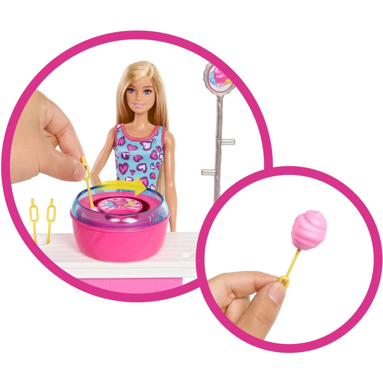 Barbie® Παιχνίδια στο Λούνα Παρκ, Σετ και Αξεσουάρ (JFV67)