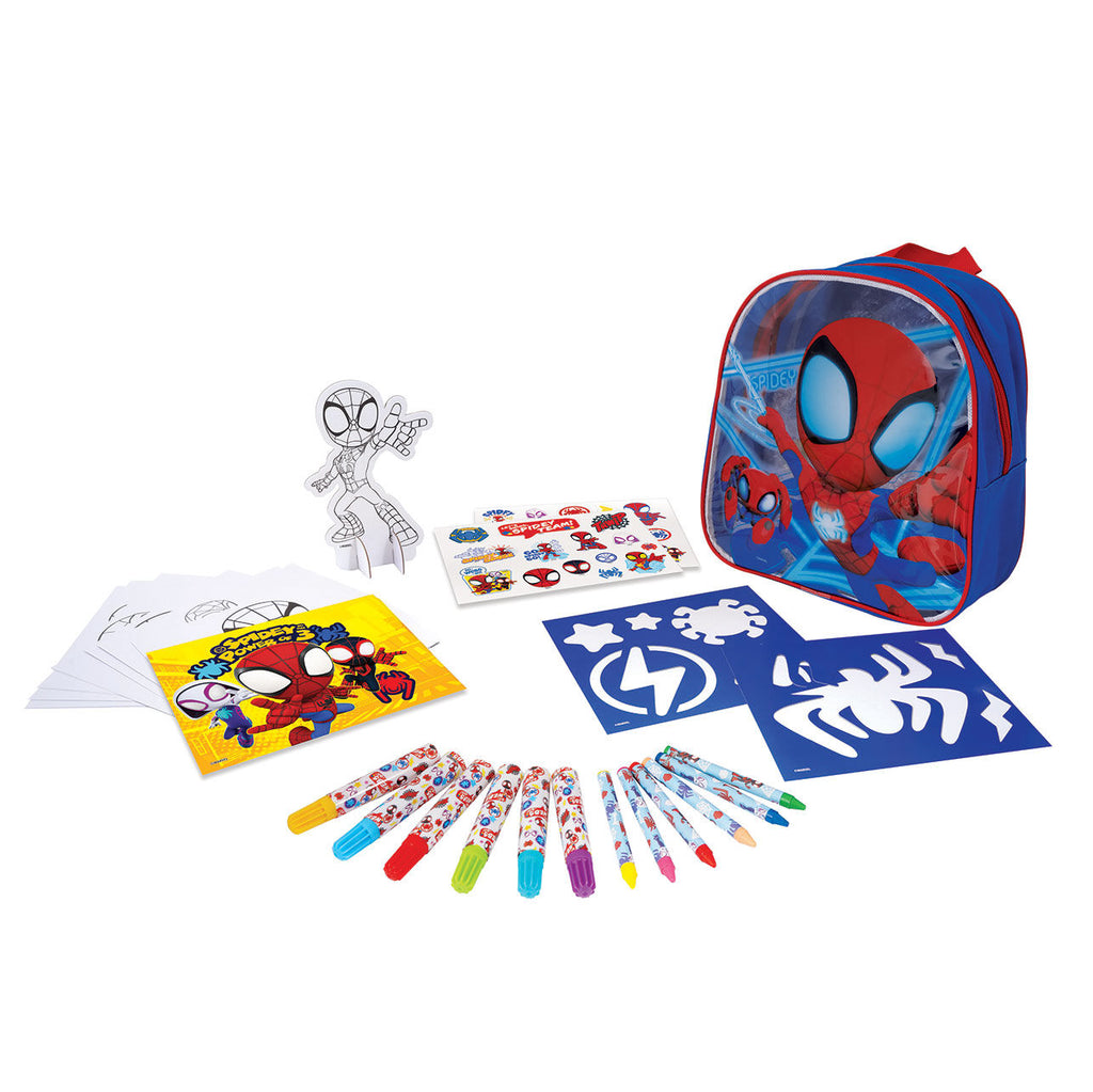 AS Σετ Ζωγραφικής Σε Backpack Marvel Spidey And His Amazing Friends Για 3+ Χρονών 1023-68103