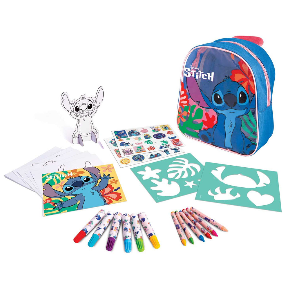 AS Σετ Ζωγραφικής Σε Backpack Disney Stitch Για 3+ Χρονών 1023-68104