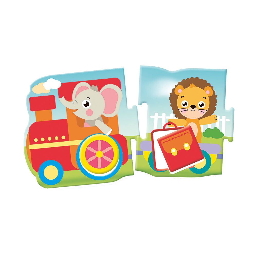 Εξυπνούλης Baby Montessori Εκπαιδευτικό Παιχνίδι Τρενάκι Με Σχήματα Για 12-36 Μηνών 1024-63237