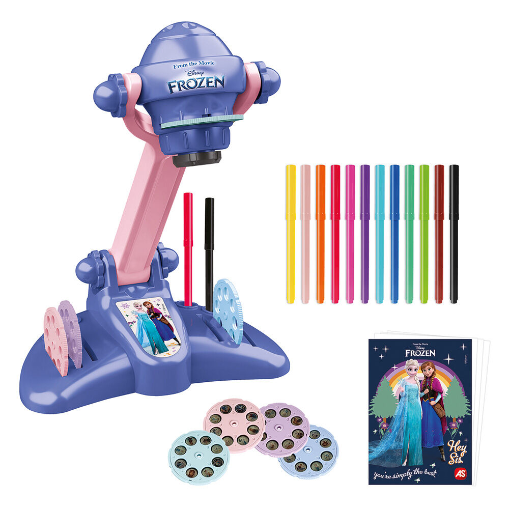 AS Προτζέκτορας Ζωγραφικής Disney Frozen Για 4+ Χρονών 1028-54002