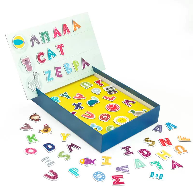 AS Magnet Box Εκπαιδευτικό Παιχνίδι Αλφαβήτα (1029-64033) Για 3 Ετών+