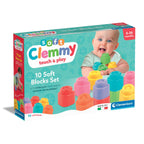 Soft Clemmy Touch & Play Μαλακά Premium Τουβλάκια 10 τμχ Για 6-36 Μηνών 1033-17988