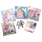 HappiHobbi Art Σετ Χειροτεχνίας με Glitter Για 5+ Χρονών 1038-21046