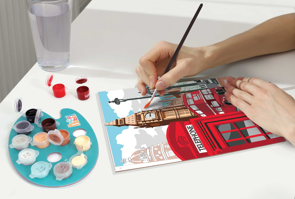 HappiHobbi Paint & Frame | Paint by Numbers - Majestic London | Για Ηλικίες 12+ Χρονών 41023