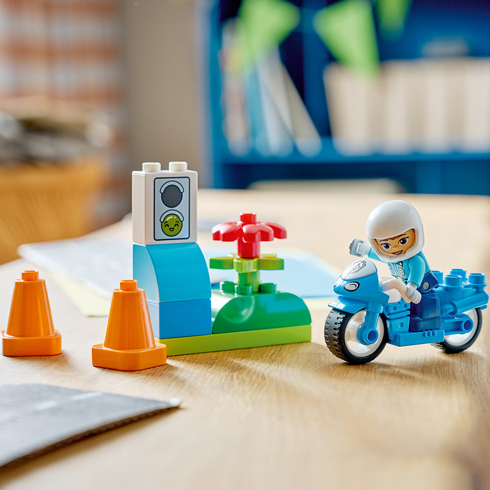 LEGO® Duplo Blue Police Motorcycle (10471)