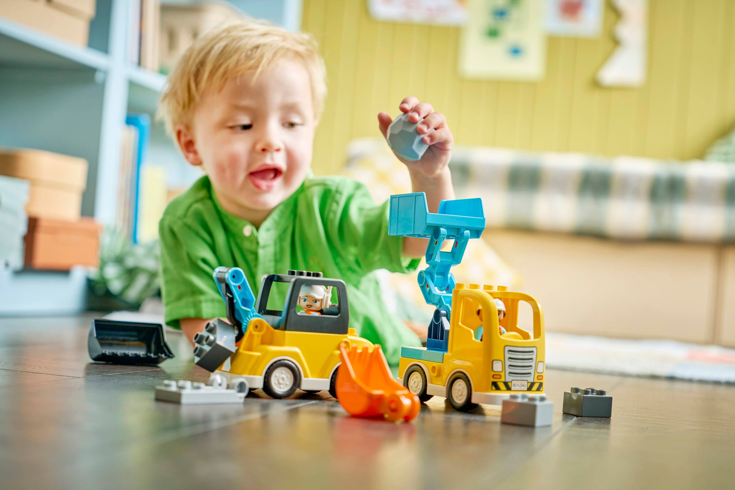 LEGO Duplo 3σε1 Οχήματα Κατασκευών (10475)
