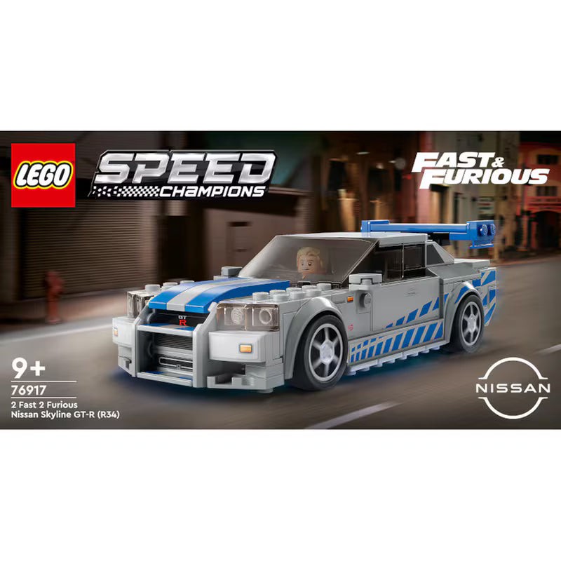 LEGO® Speed Champions 2 Fast 2 Furious Nissan Skyline GT-R (76917)