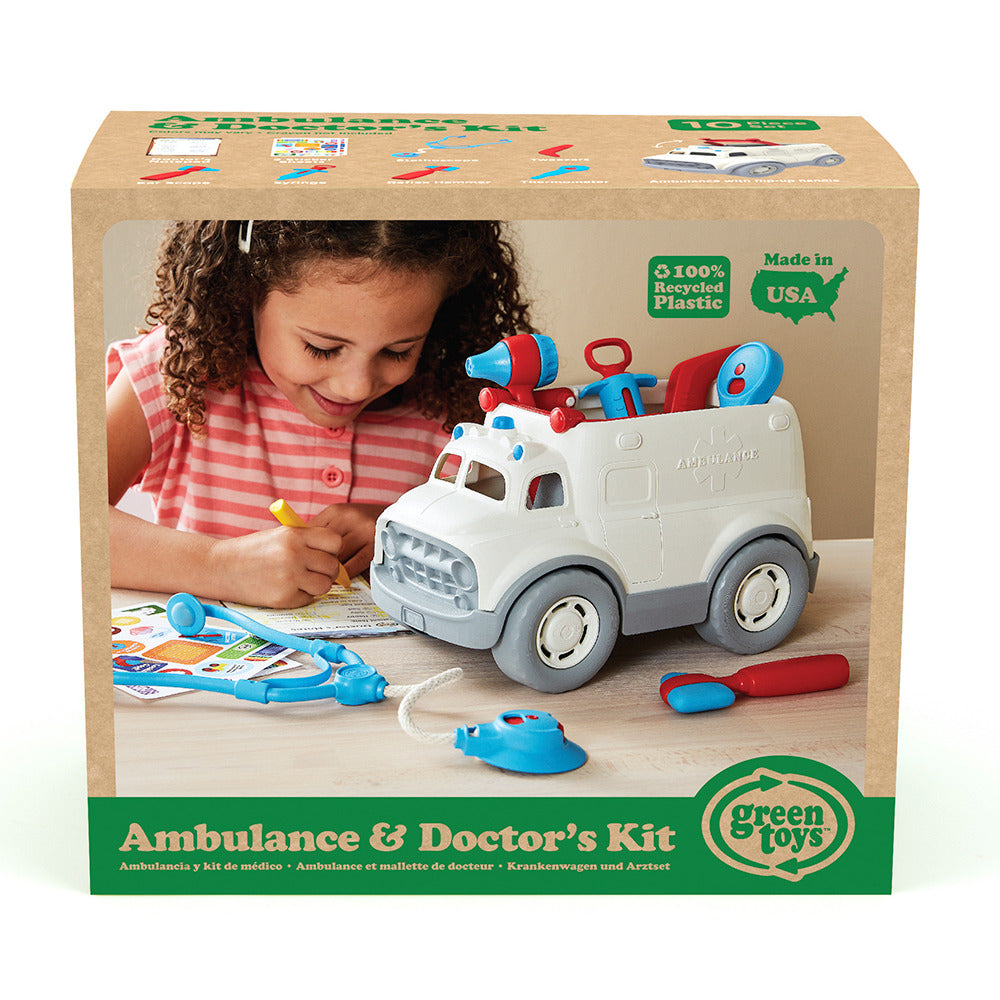 Green Toys Παιδικό Ιατρικό Σετ AMDK-1313 Για 2+ Ετών
