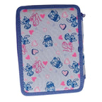 Κασετίνα Must γεμάτη με 2 θήκες 15x21x5 Disney Stitch-Angel Ohana 000565996