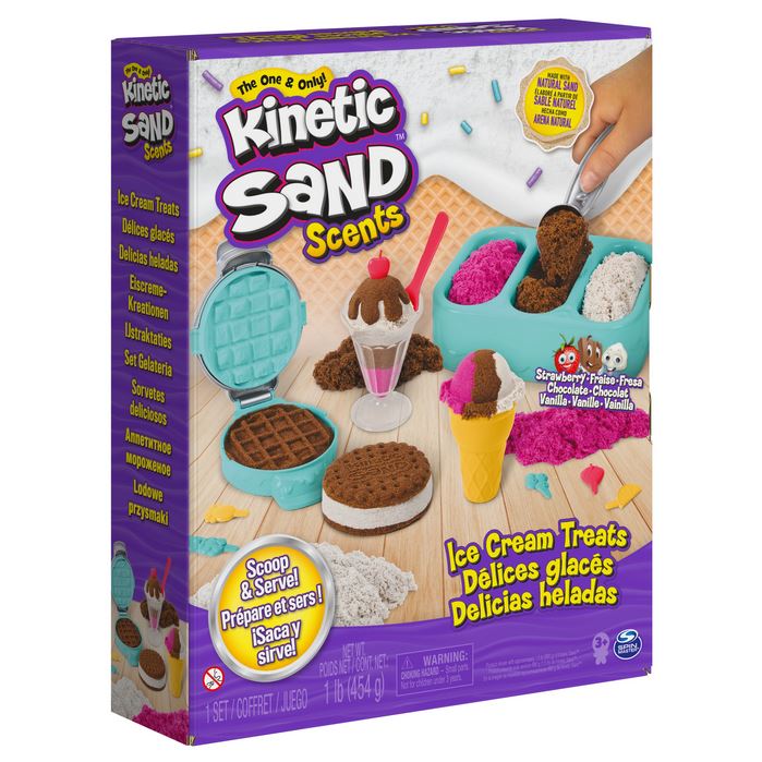 Kinetic Sand Παγωτολιχουδιές (6059742)
