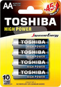 Toshiba Μπαταρίες ΑΑ Αλκαλικές 4τμχ.