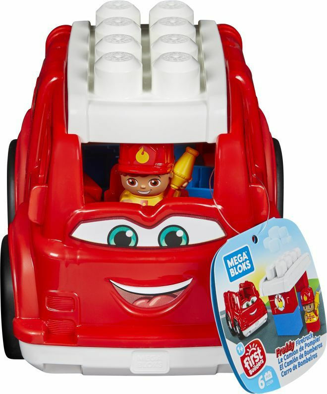 Mega Bloks Τουβλάκια Freddy Fire Truck για 1+ Έτους GCX09