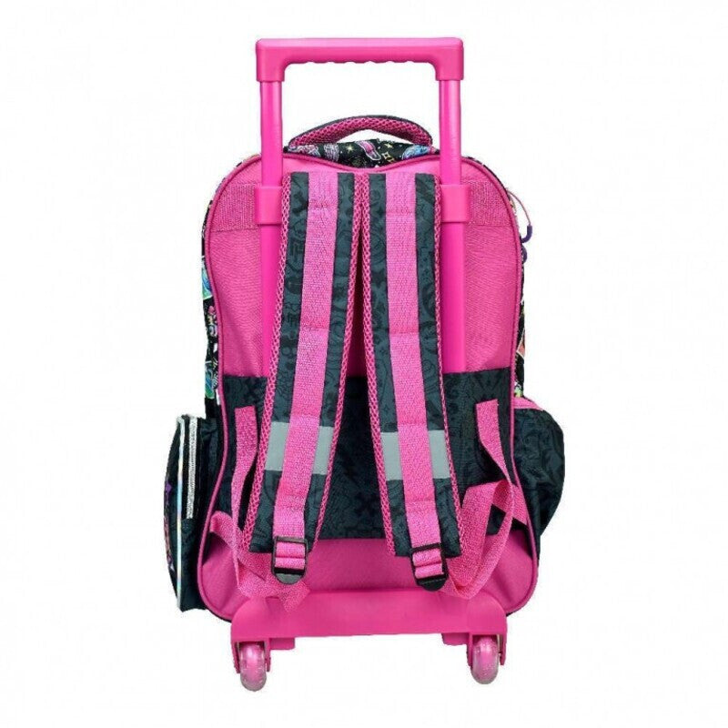 Gim Monster High Σχολική Τσάντα Τρόλεϊ Δημοτικού 350-00074
