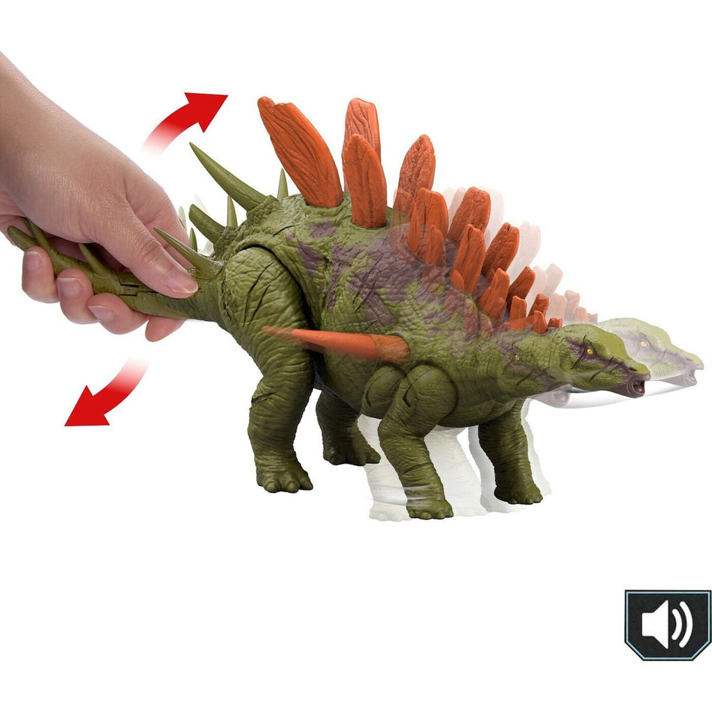 Δεινόσαυρος Με Κινούμενα Μέλη/Επίθεση Jurassic World Wild Roar Kentrosaur HLP14 / JCL65