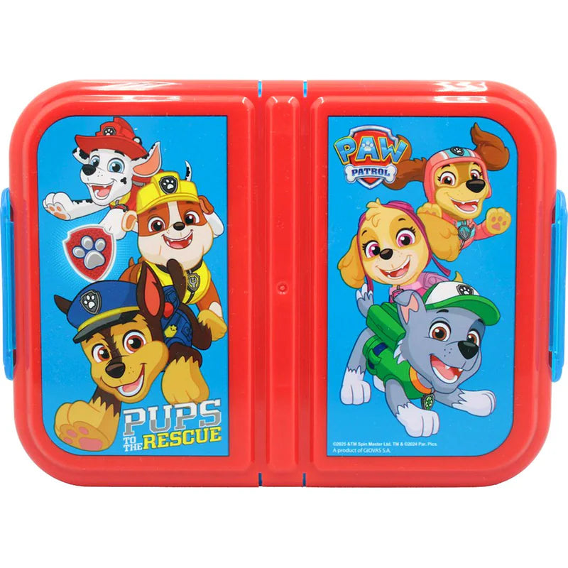 Gim Δοχείο Φαγητού Πλαστικό  Paw Patrol με 3 Θέσεις 900ml (555-26262)