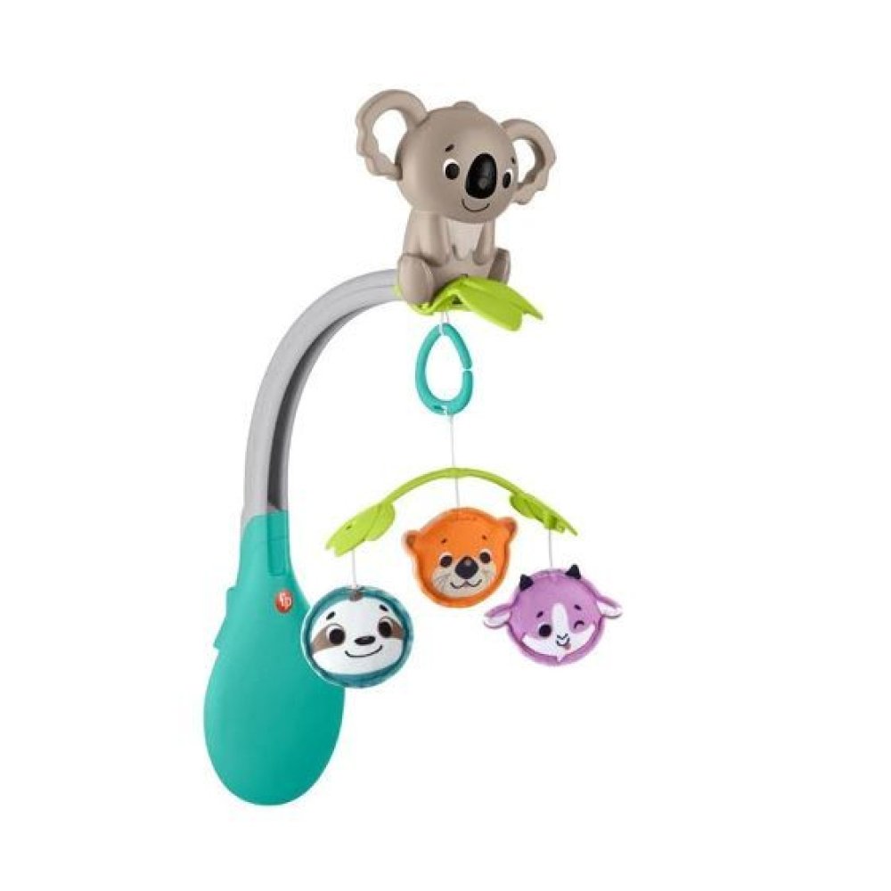 Διαδραστικό Παιχνίδι Fisher-Price: 3-in-1 Soothe Play Mobile (HGB90) Για 0+