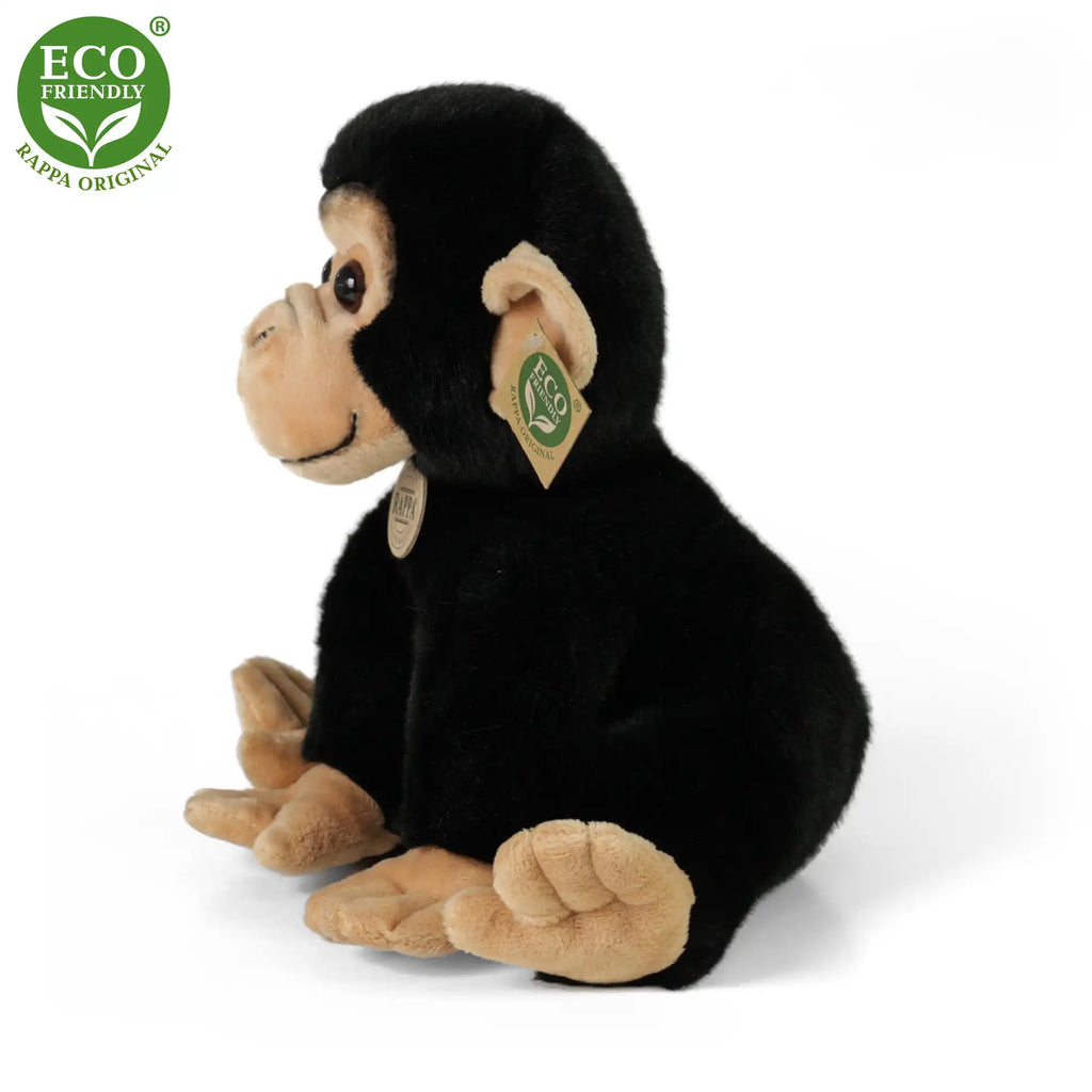 Rappa Λούτρινος Χιμπαντζής 28 εκ. Καθιστός Eco-Friendly (221796)