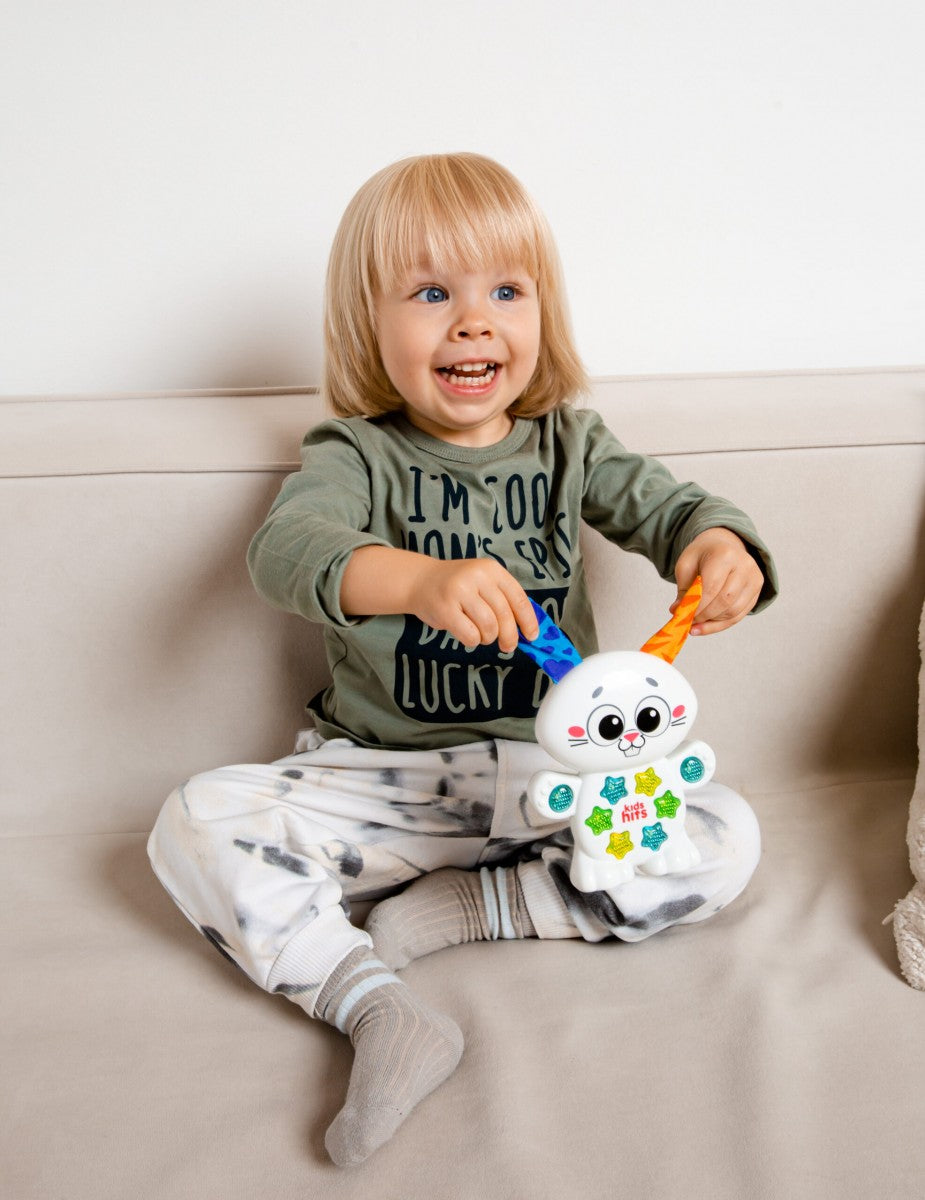 Kids Hits Εκπαιδευτικό Babies Μουσικό Ζωάκι Λαγουδάκι για 2+ ετών KH09/003