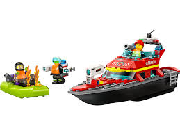 LEGO® City Fire Rescue Boat (60373)