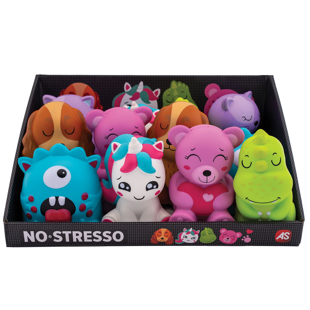 NoStresso Squishy Ζωάκια Maxi Σε 6 Σχέδια Για 3+ Ετών 642856