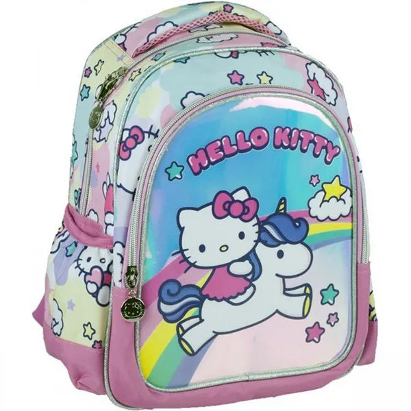 Gim Τσάντα Πλάτης Νηπιαγωγείου Hello Kitty Unicorn 335-69054