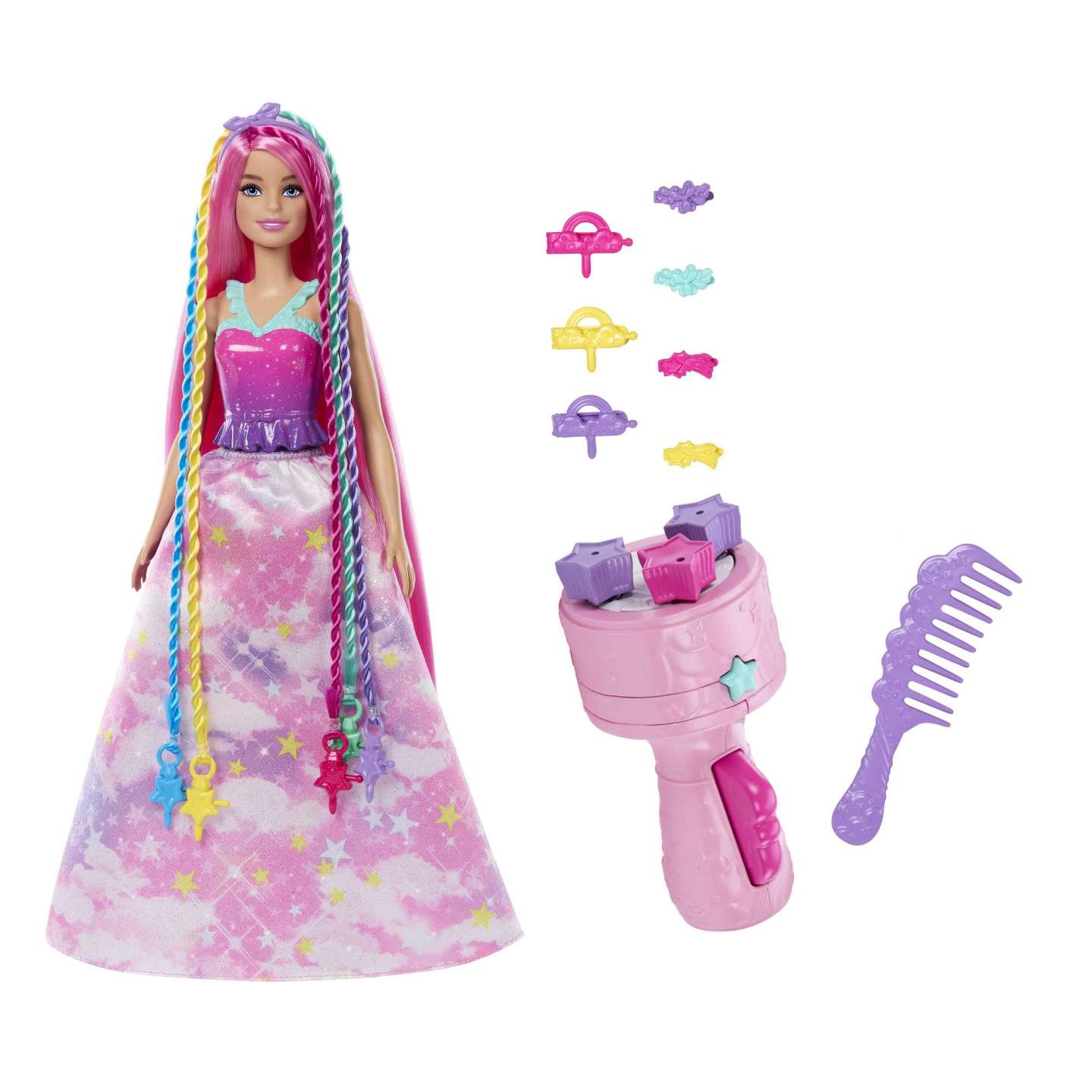 Κούκλα και Αξεσουάρ Barbie™ Πριγκίπισσα Ονειρικά Μαλλιά (JCW55)