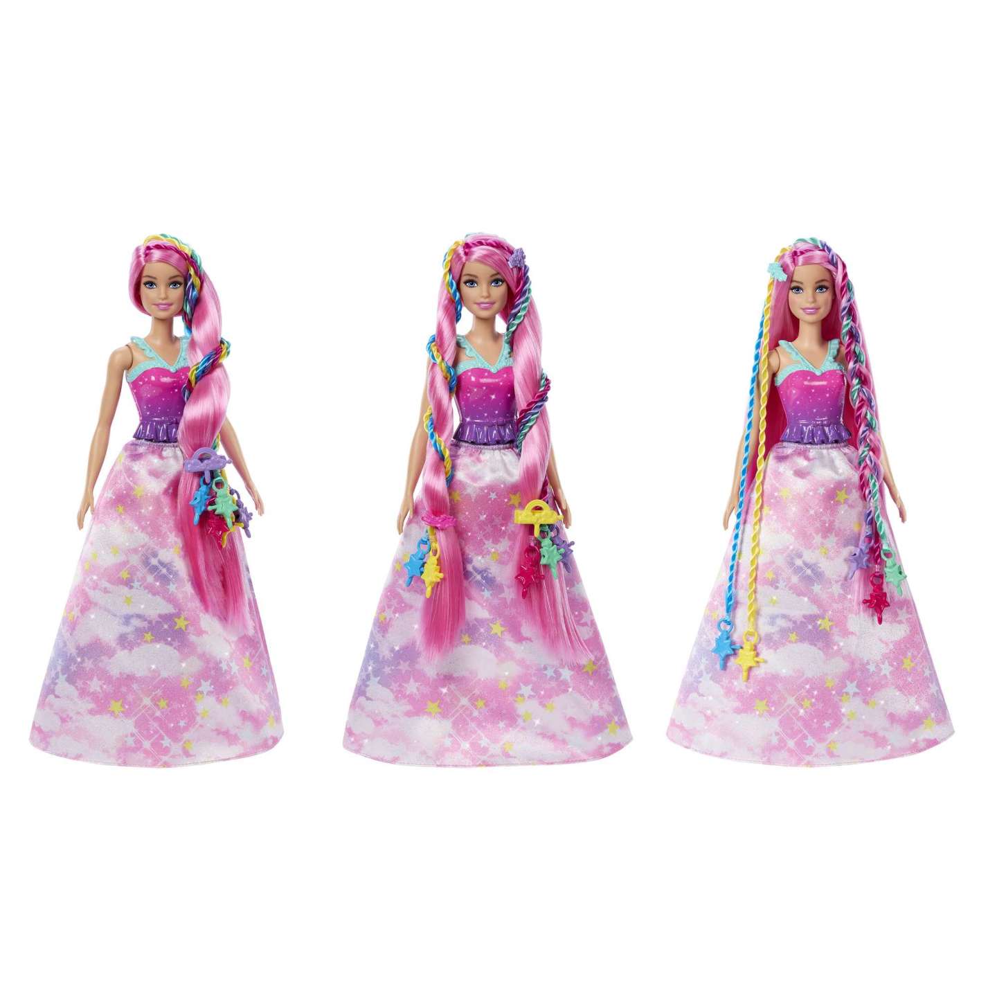 Κούκλα και Αξεσουάρ Barbie™ Πριγκίπισσα Ονειρικά Μαλλιά (JCW55)