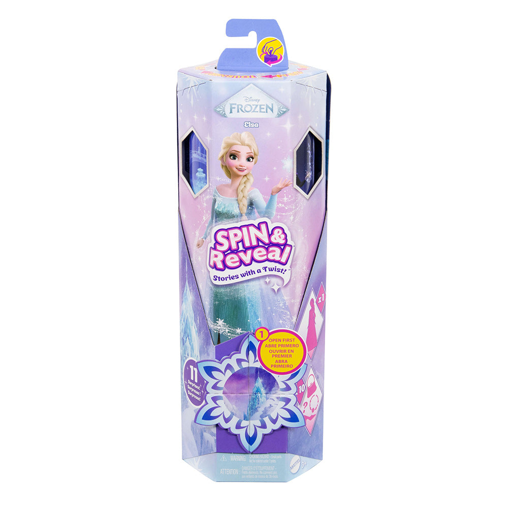 Mattel Disney Frozen: Spin & Reveal - Elsa Doll (JBG59)