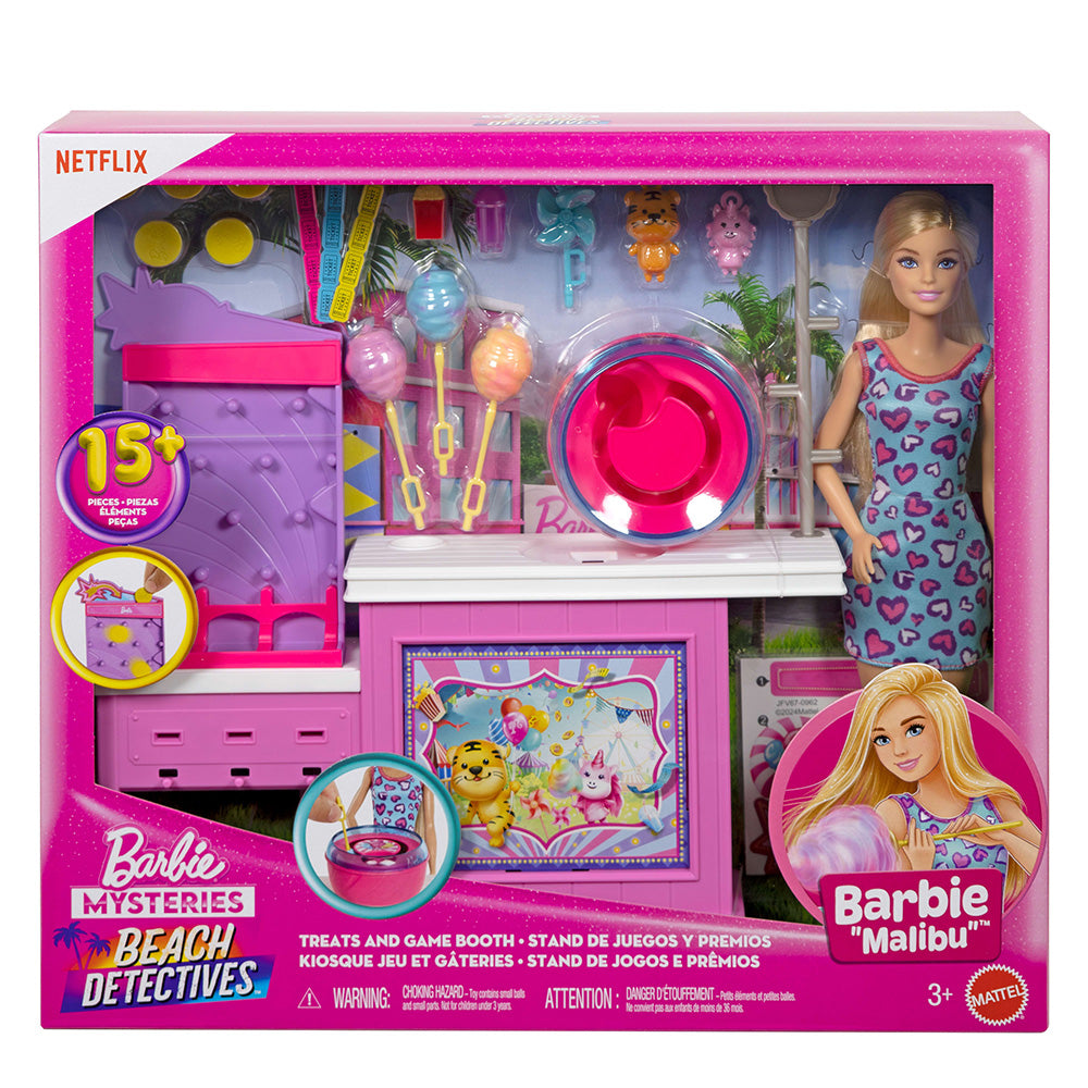 Barbie® Παιχνίδια στο Λούνα Παρκ, Σετ και Αξεσουάρ (JFV67)