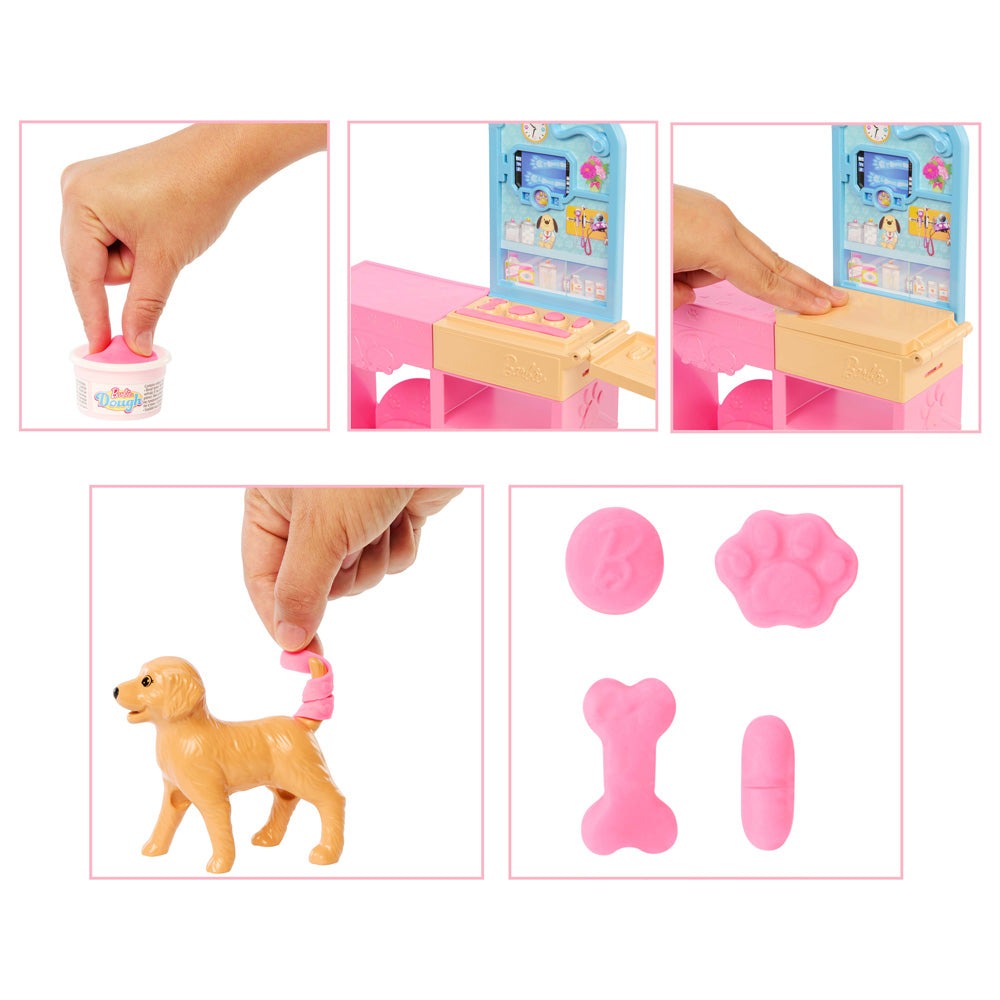 Barbie® Ιατρείο για Ζωάκια Κούκλα και Αξεσουάρ (JFX93)