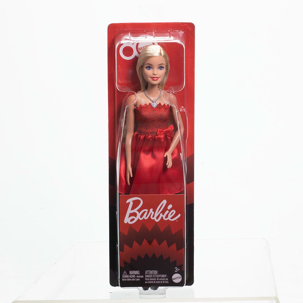 Barbie Κόκκινο Φόρεμα-80 Χρόνια (JGD25)