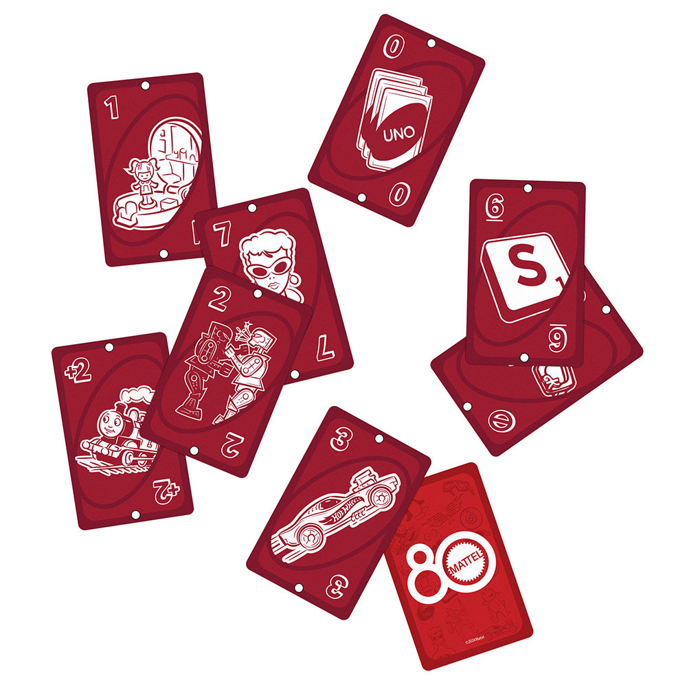 UNO 80th Anniversary για 2-10 Παίκτες 7+ Ετών JGK30