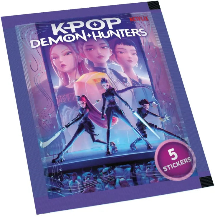 K-POP Demon Hunters Άλμπουμ & 10 Αυτοκόλλητα