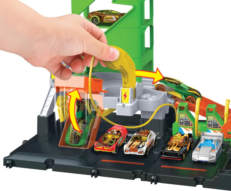 Hot Wheels Πίστα Σταθμός Καυσίμων City (HTN79)