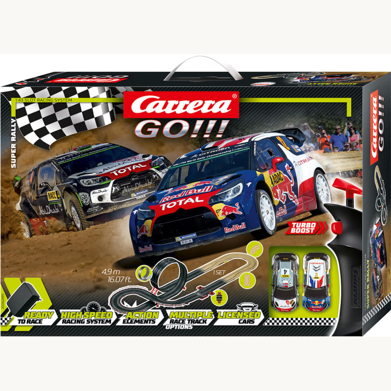 Αγωνιστική πίστα Ρεύματος Carrera - Super Rally, 4.9 m