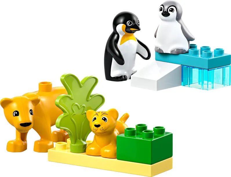 LEGO® DUPLO® Wild Animal Families: Penguins & Lions (10442)