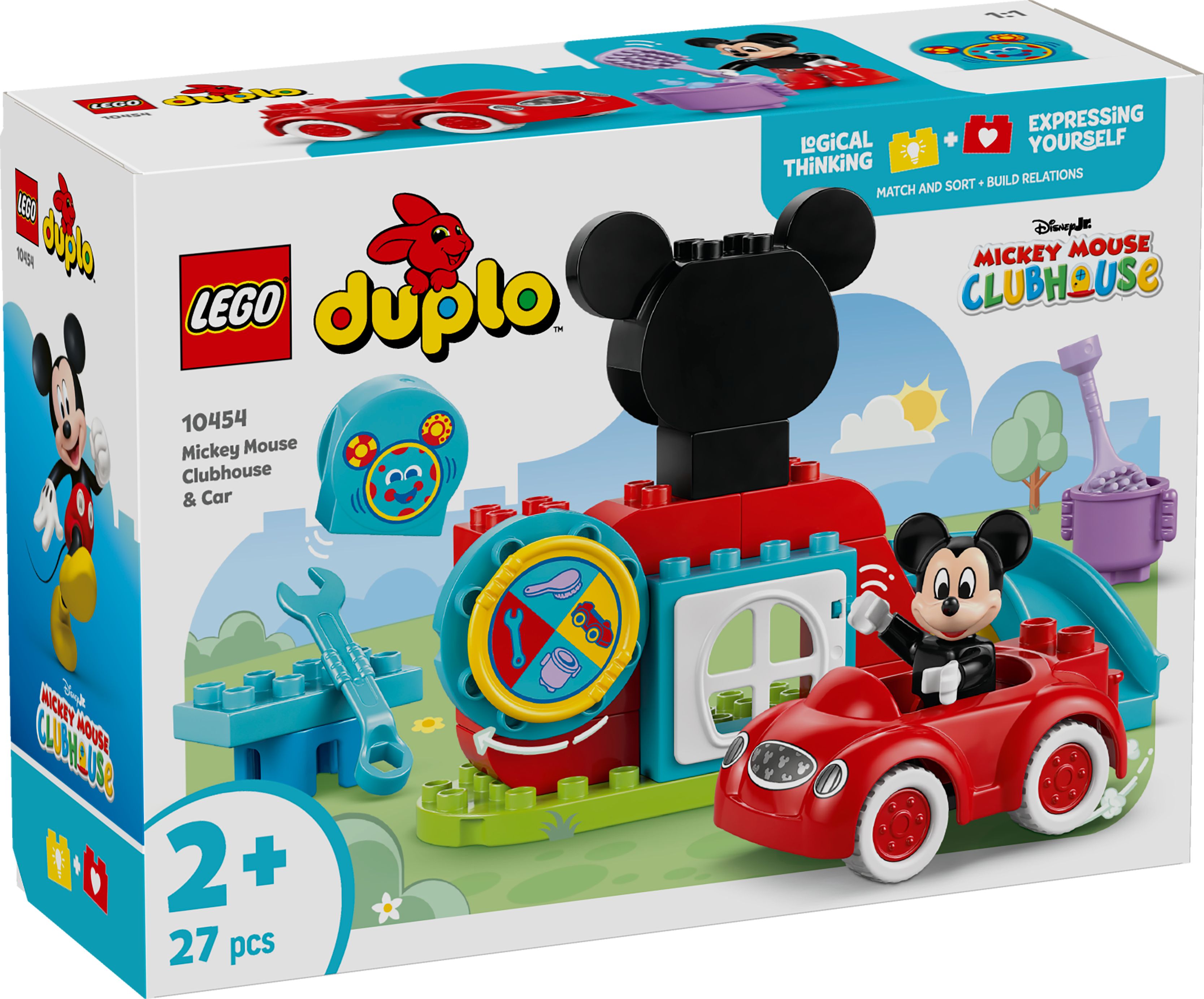 LEGO® Duplo Disney Mickey Mouse Clubhouse & Car (10454)